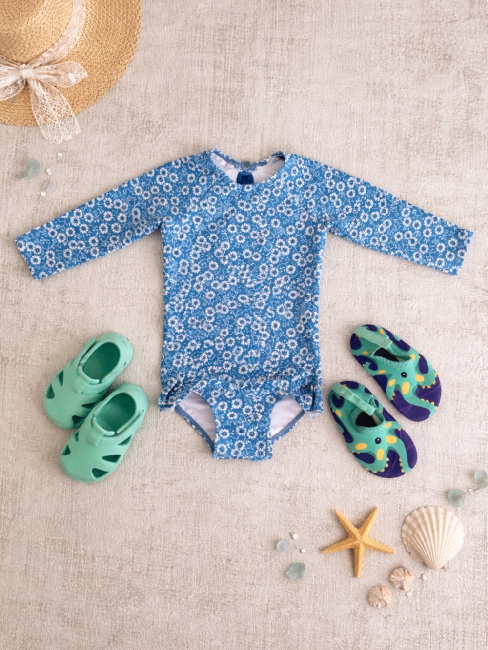Summer Swim Bundle – Minnow + Water Shoes (Size 1 / Toddler) ☀️🌊